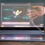 Laptop Layar Transparan OLED Tren Teknologi Masa Depan